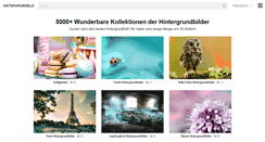 Desktop Screenshot of hintergrundbild.org