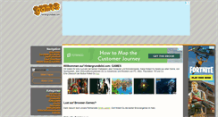 Desktop Screenshot of games.hintergrundbild.com